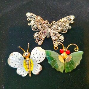 Butterfly Brooch Bundle